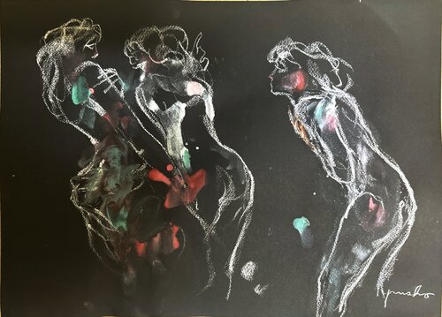 Nu croquis #2 de nam yoosho, Dibujo a la venta en Singulart