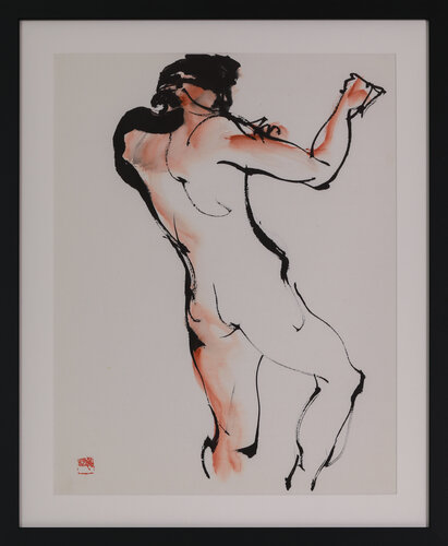 Nu croquis #6 de nam yoosho, Dibujo a la venta en Singulart