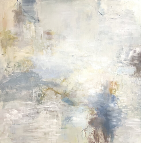 Reflections on Water by Monique Robidoux Art & Design, 회화 for Sale on Singulart