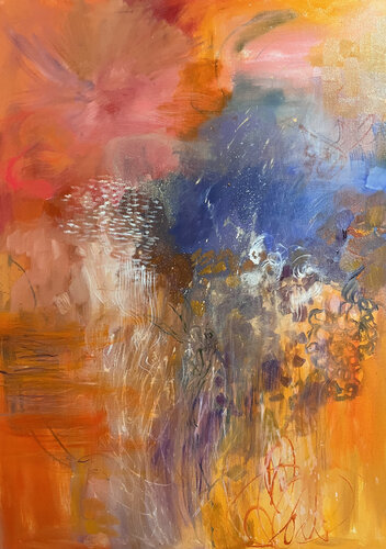 Sunlight/Moonlight by Monique Robidoux Art & Design, 회화 for Sale on Singulart