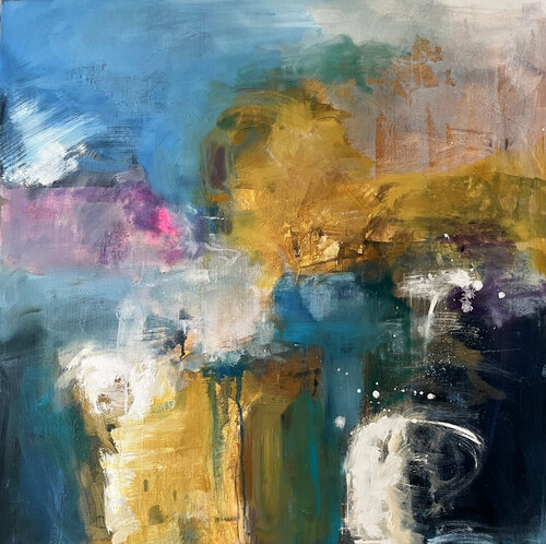 Echo Canyon di Monique Robidoux Art & Design, Pittura in vendita su Singulart