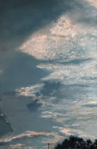 Skyball de Monique Robidoux Art & Design, Pintura a la venta en Singulart