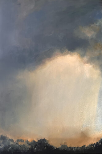 Poured Light par Monique Robidoux Art & Design, Peinture en vente sur Singulart