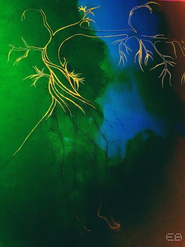 Walking Tree by Evona Brunner, 디지털 for Sale on Singulart