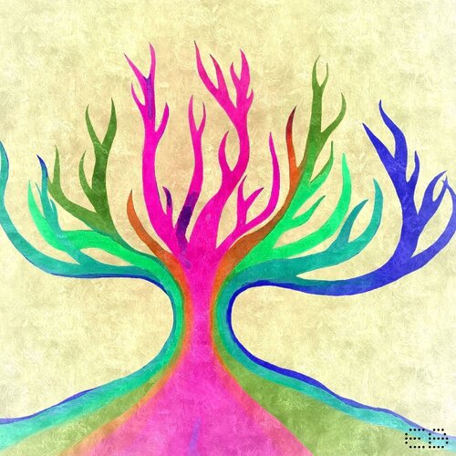 Tree of life by Evona Brunner, Digital for Sale on Singulart