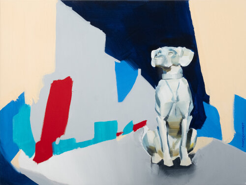 Dream Dog by Max Eckhardt, 油畫 for Sale on Singulart