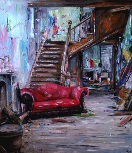 Sofá by Mar Ko, Painting for Sale on Singulart