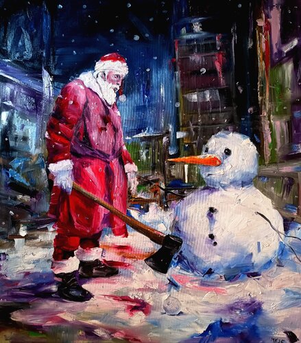 Chybí ti koule by Mar Ko, Painting for Sale on Singulart