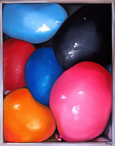 Bubble1 by Mar Ko, Painting for Sale on Singulart