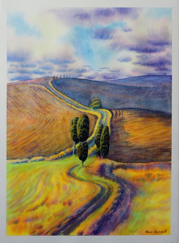 Toscana, Campi Elisi by Revaz Tcheishvili, Painting for Sale on Singulart