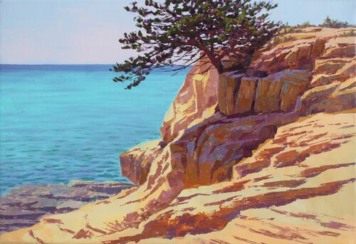 Cala di San Qurico de Revaz Tcheishvili, Pintura a la venta en Singulart