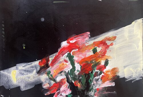 Study for States Of Exposure. #1 de Yulia Gerasimova, Pintura a la venta en Singulart