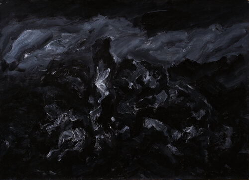 Mountain_II_01 by Lei Gu, Painting for Sale on Singulart