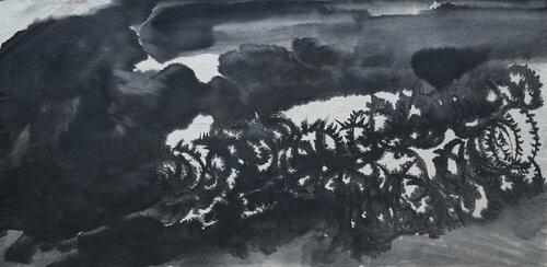 Ink_05 by Lei Gu, Painting for Sale on Singulart