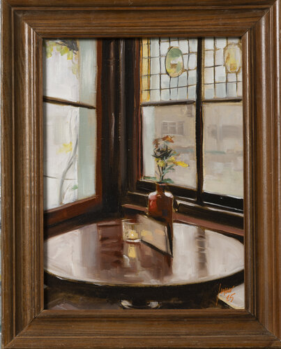 The Cafe by Jasper Andries, 회화 for Sale on Singulart