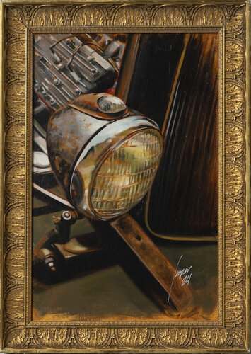 Headlight by Jasper Andries, 회화 for Sale on Singulart