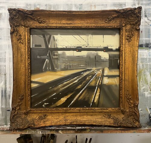 Tracks by Jasper Andries, 회화 for Sale on Singulart