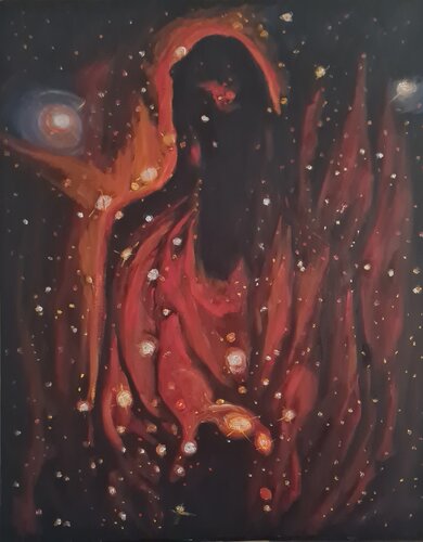 The Cloak of the Star Tailor by Rezan Ozger, 회화 for Sale on Singulart