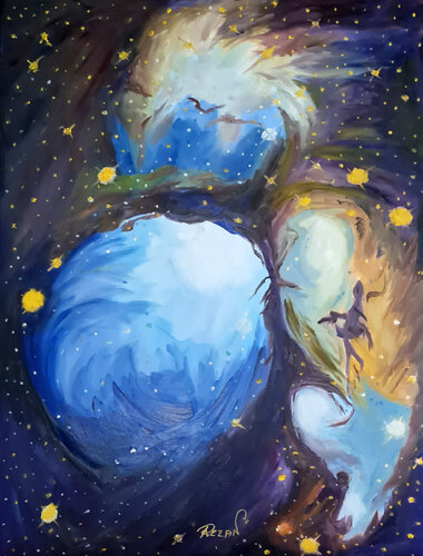 Edge of Becoming by Rezan Ozger, 회화 for Sale on Singulart