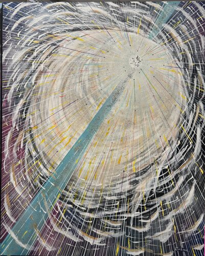 Cosmic Chaos #4 by Donald Orban, Painting for Sale on Singulart