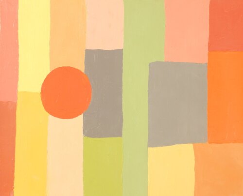 etel adnan – untitled, 2018 de Obscura Gallery, Pintura a la venta en Singulart