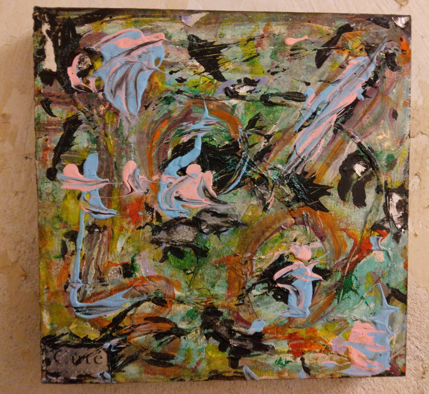 Cute pussay Peter Pimmel Original painting for sale