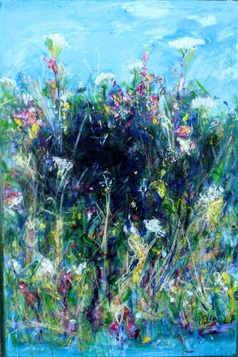 Es blüht immer wieder III by Emily Puetter, Painting for Sale on Singulart