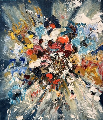 Esclat de Colors van Pam Ringeling Art, Schilderij te koop op Singulart