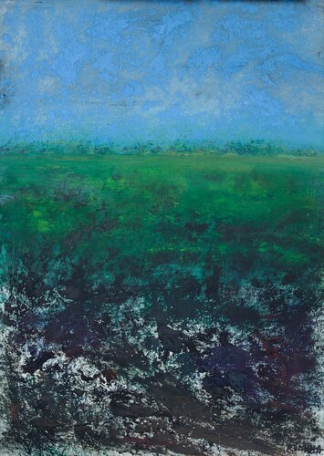 paysage by ROBK HA, Painting for Sale on Singulart