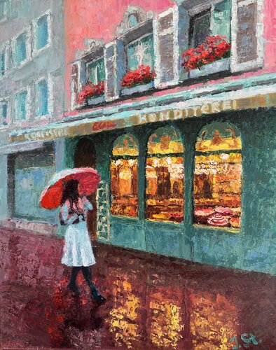 Sweet Temptation by Julia Strittmatter, 회화 for Sale on Singulart