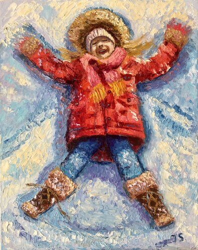 Pure Joy by Julia Strittmatter, Painting for Sale on Singulart