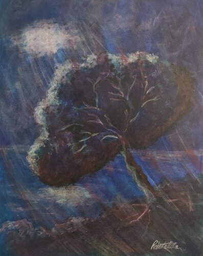 Vibrazioni notturne by Roberta Villa, Work on Paper for Sale on Singulart