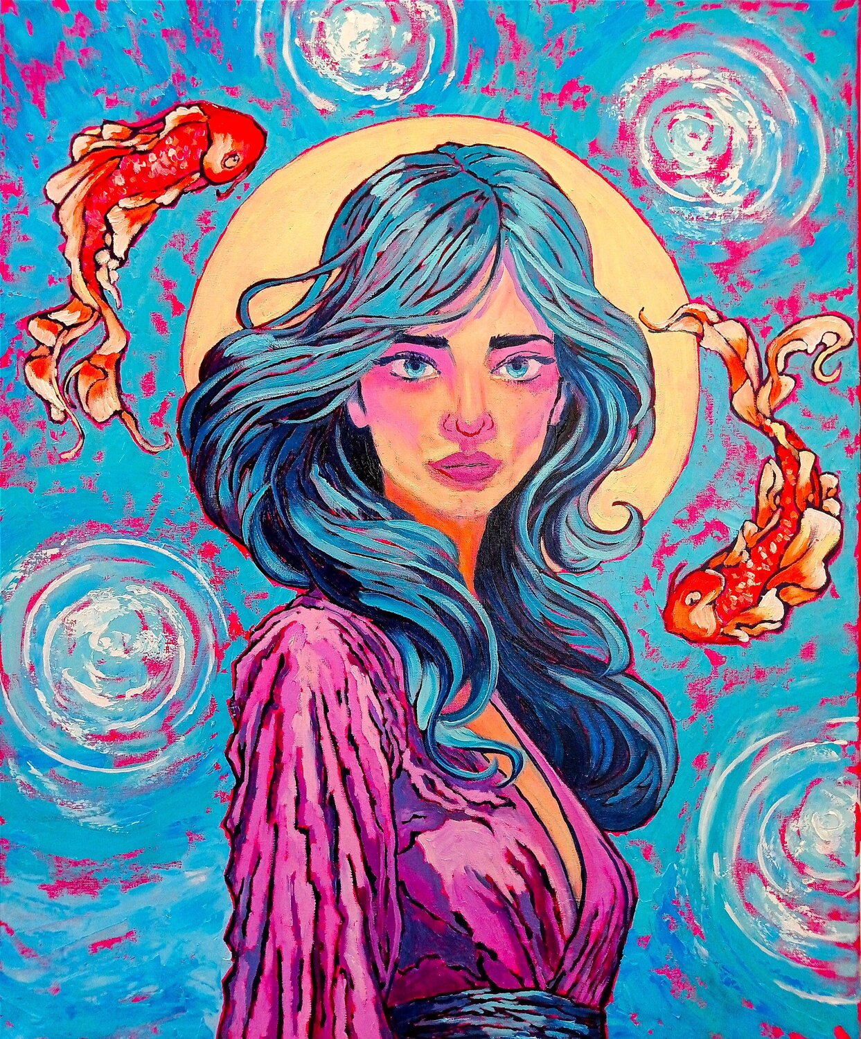 "La verdad" Asia Klim Peinture originale à vendre