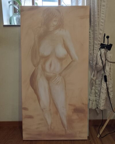 Areti (Αρετή) par Helias Fylactos, Peinture en vente sur Singulart