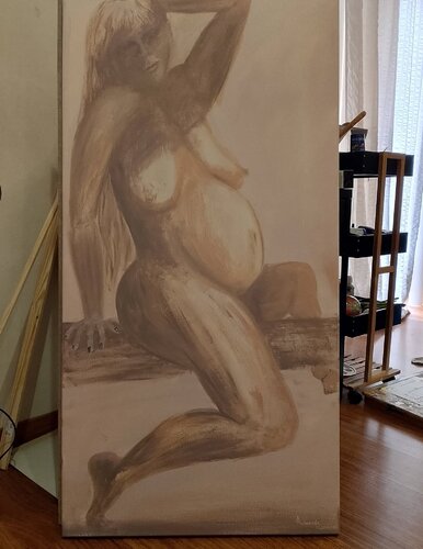 Kakia (Κακία) par Helias Fylactos, Peinture en vente sur Singulart