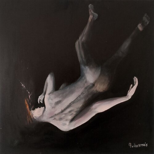 The Fall par Helias Fylactos, Peinture en vente sur Singulart