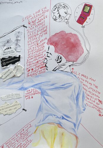 Revelead by matya boukir, Work on Paper for Sale on Singulart