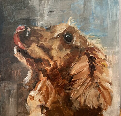Max by Heather Bailey, 油畫 for Sale on Singulart