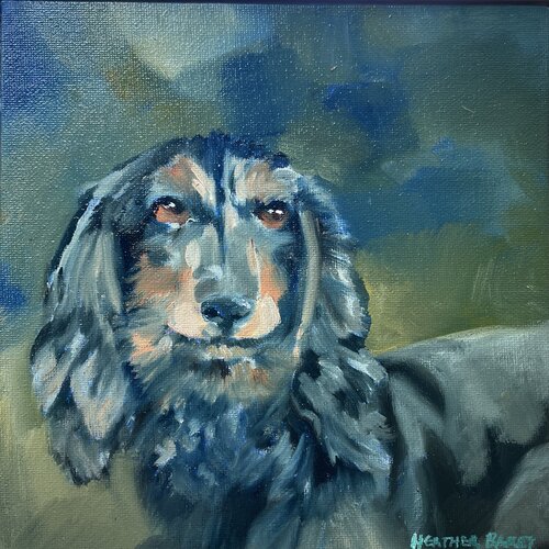 Doris by Heather Bailey, 油畫 for Sale on Singulart