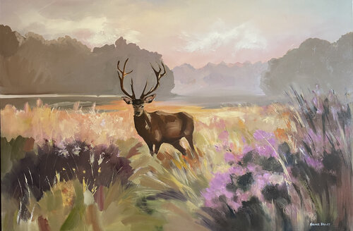 Antlered King by Heather Bailey, Painting for Sale on Singulart