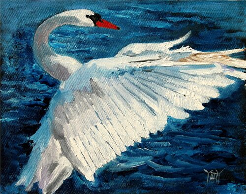 Return Home by Jarmila Dluhos, Painting for Sale on Singulart