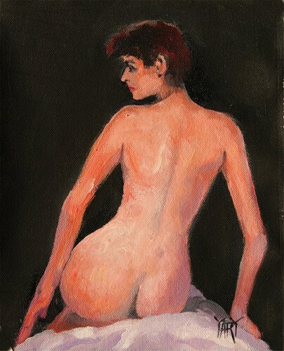 Allurement by Jarmila Dluhos, Painting for Sale on Singulart