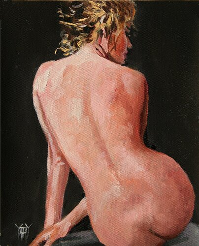 Bathed in Light by Jarmila Dluhos, Painting for Sale on Singulart