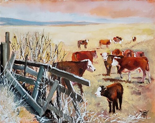 Big Sky Country, Montana by Jarmila Dluhos, Painting for Sale on Singulart