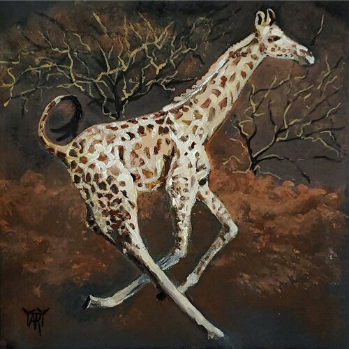 Long Stride von Jarmila Dluhos, Malerei kaufen auf Singulart