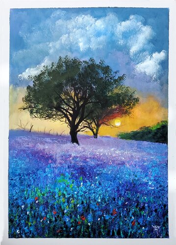 Dawn by Jarmila Dluhos, Painting for Sale on Singulart