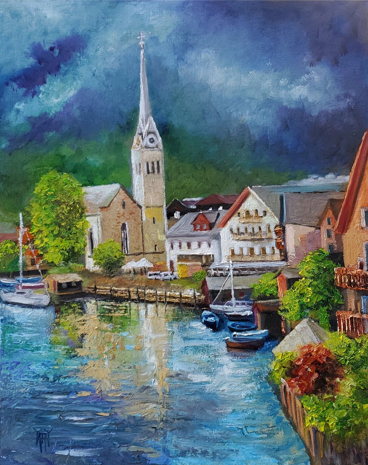 Hallstatt Jarmila Dluhos