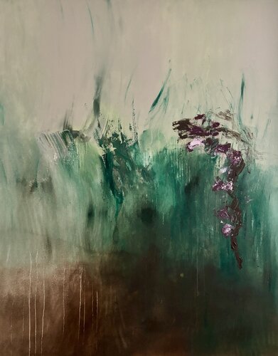 Jardin by Jonathan Charlier, 회화 for Sale on Singulart