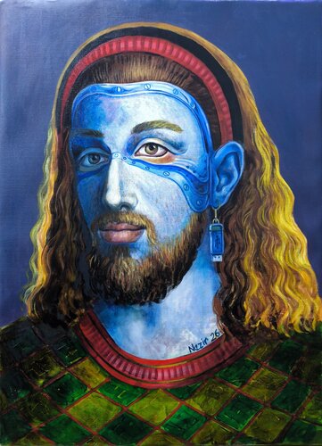 L'homme hybride van Nezir Korkmaz, Schilderij te koop op Singulart