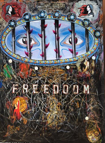 Freedom by Nezir Korkmaz, Painting for Sale on Singulart